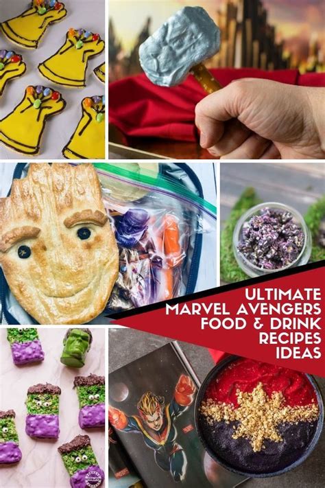 The Ultimate List of Marvel Avengers Food and Drink .